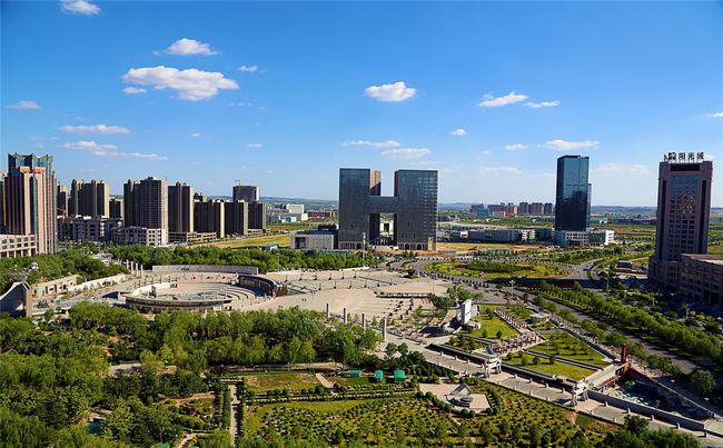 20年建设焕然一新 陕西榆林城区变得更大更美更宜居